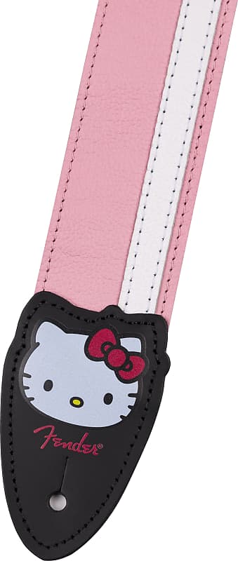 Fender Hello Kitty Pink Leather Strap