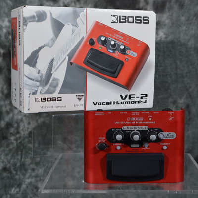 vocal harmonizer pedal Boss VE-2 Vocal Reverb & Harmony Pedal