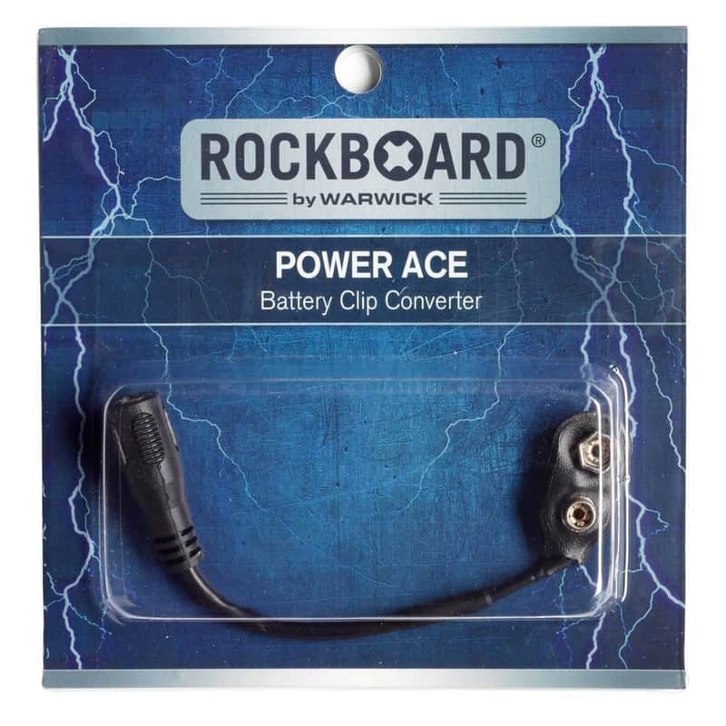 Rockboard Power Ace Cable Battery Clip Converter