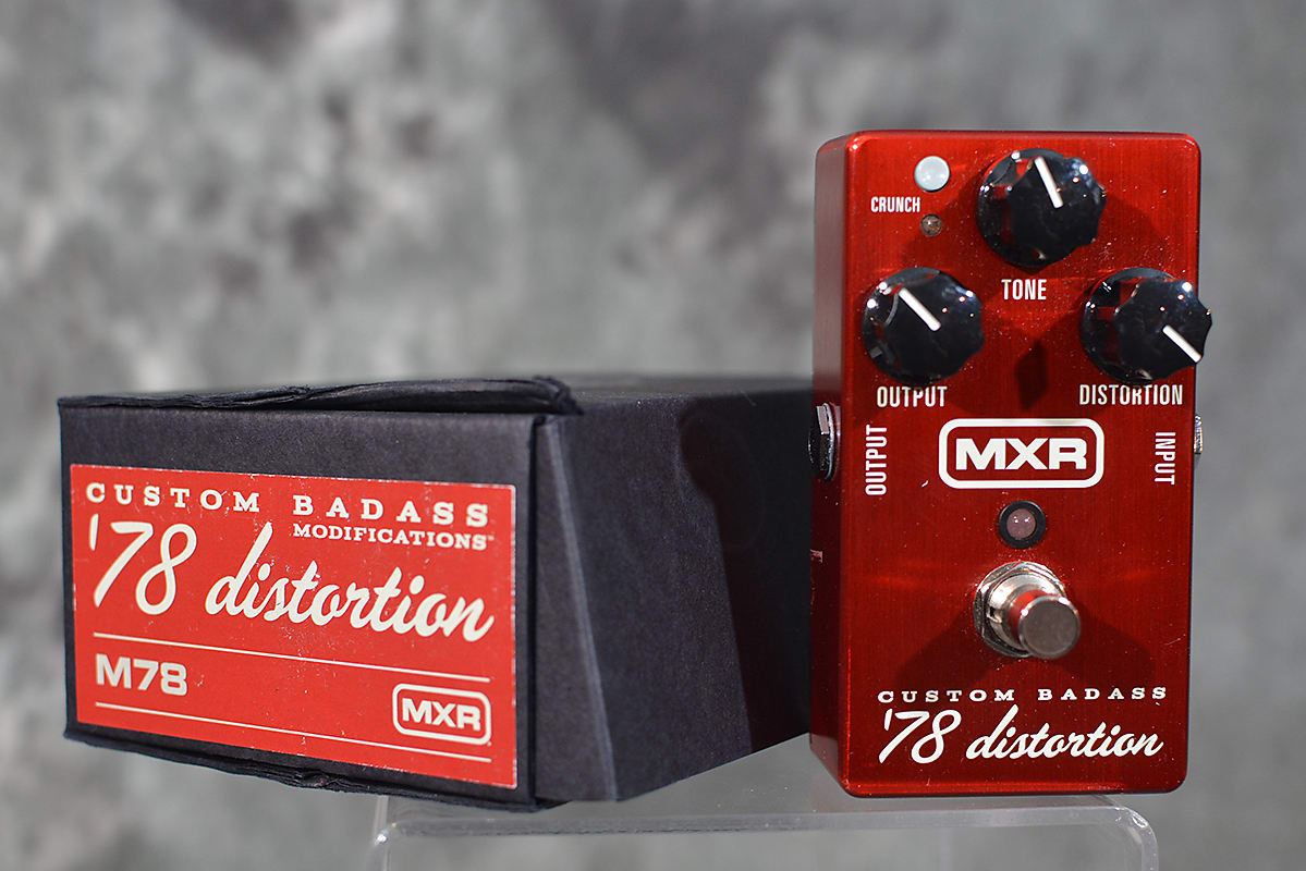 MXR Custom Badass '78 Distortion Red M78