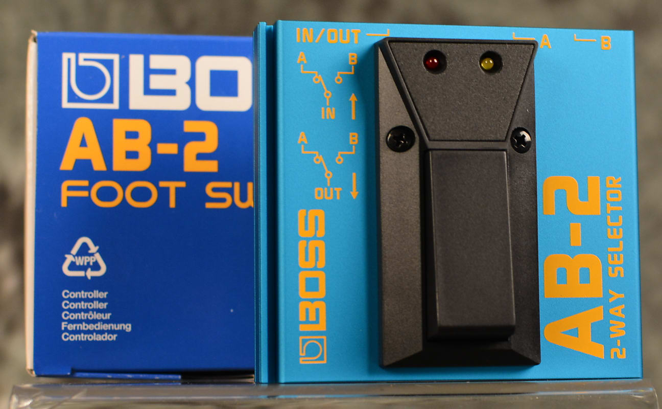 boss ab pedal Boss AB-2 2-Way Selector Pedal