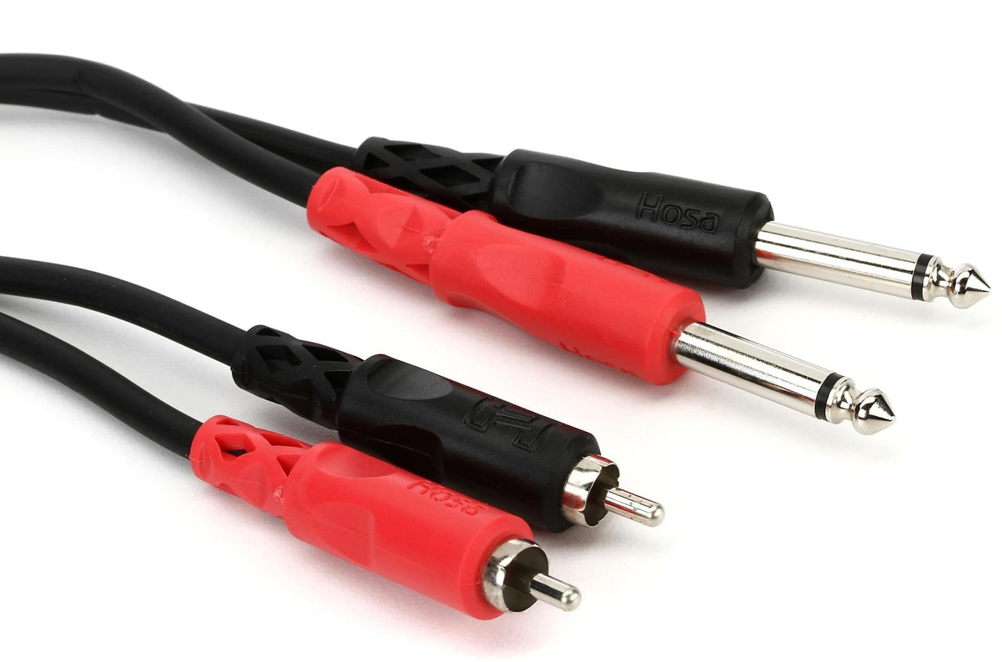Hosa Technology CPR-204 Stereo Interconnect Dual 1/4 in TS to Dual RCA