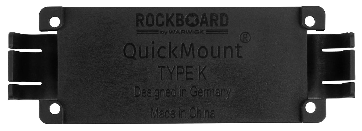 Rockboard Pedalboard Quickmount Type K Pedal Mounting Plate for Mooer Micro series