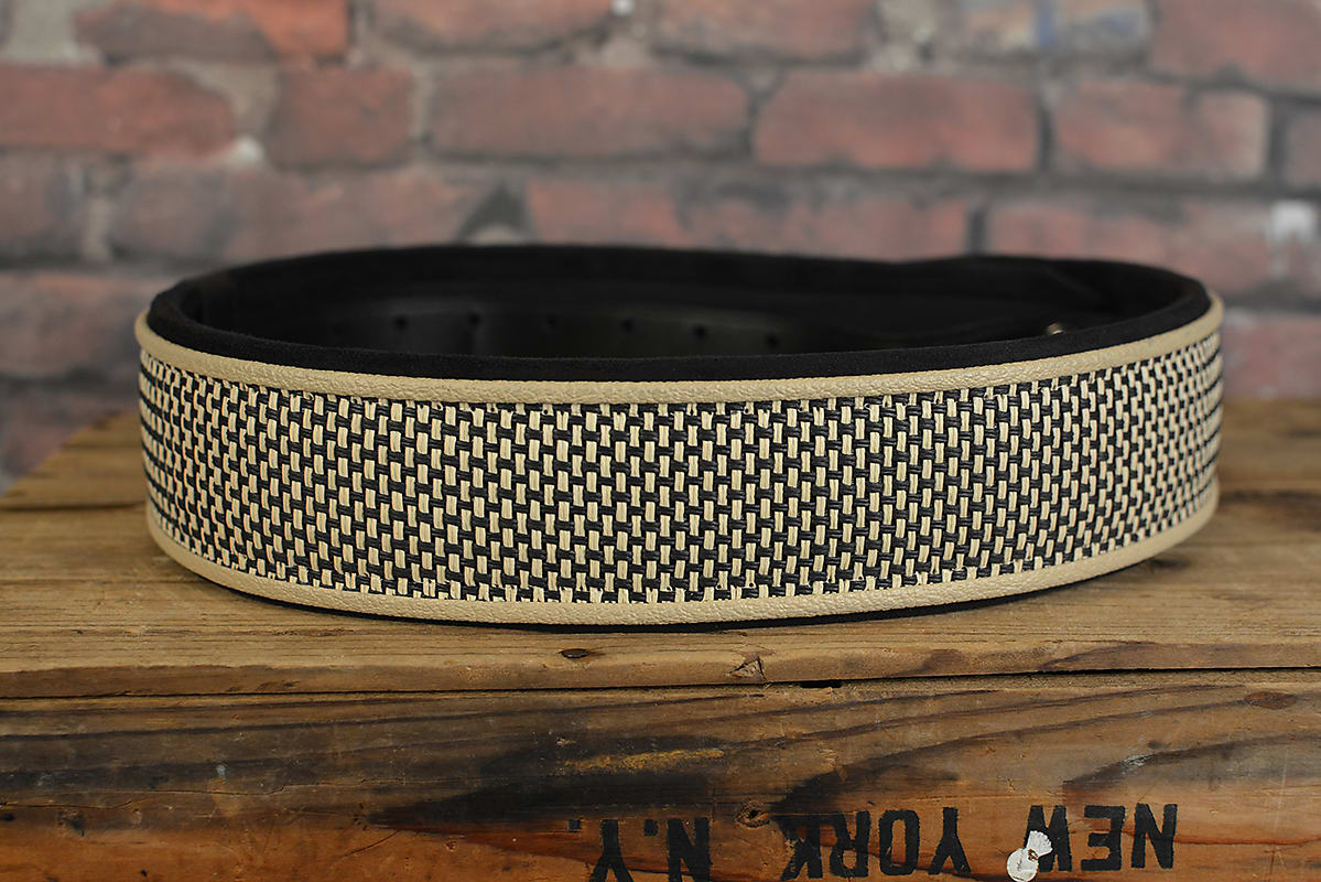 Right On Straps Mojo Collection Amp Series Salt & Pepper Premium Guitar Strap