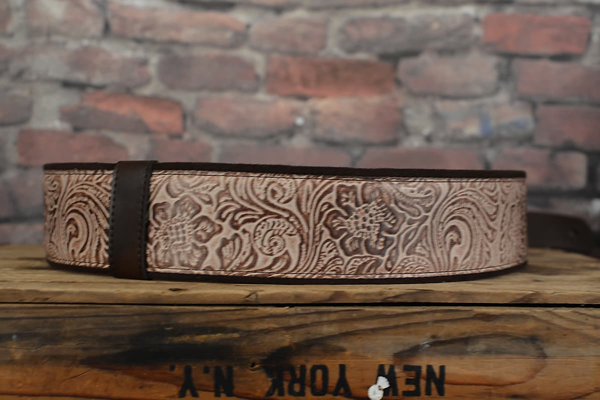 Right On Straps Mojo Collection Sandokan Beige Premium Vegan Guitar Strap