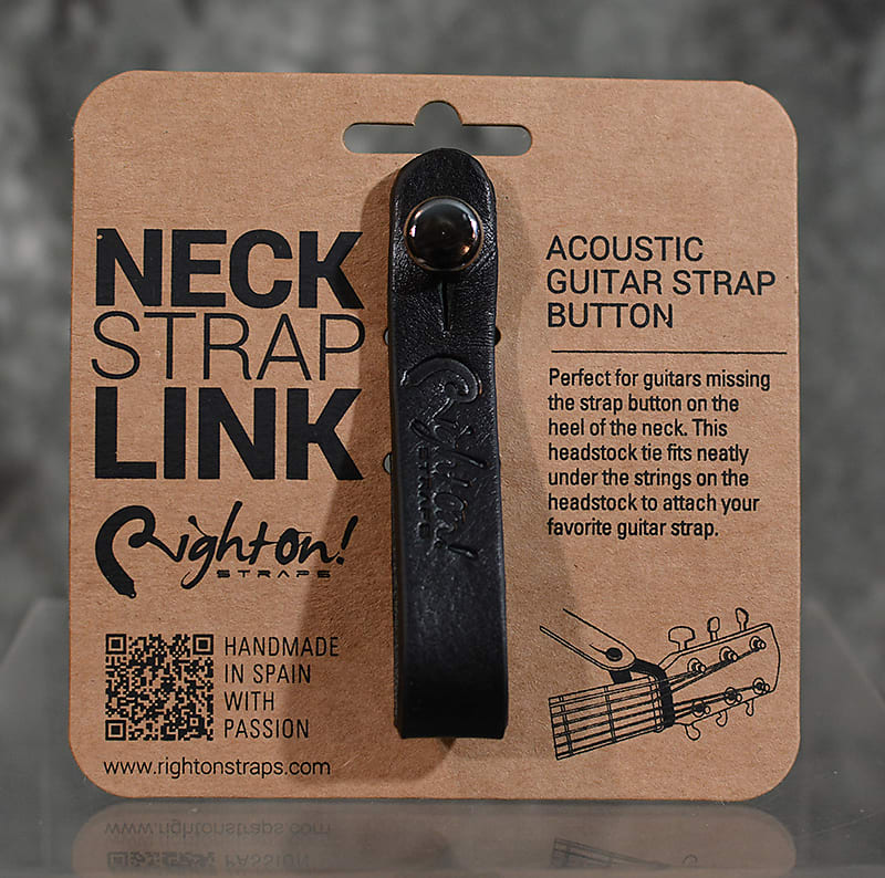 Right On Straps Neck Strap Link Black