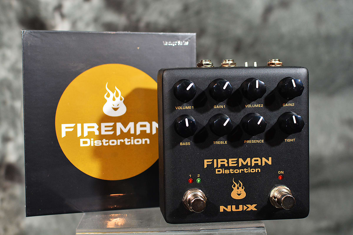 nux distortion pedal NuX NDS-5 Fireman Multi Stage Distortion Pedal