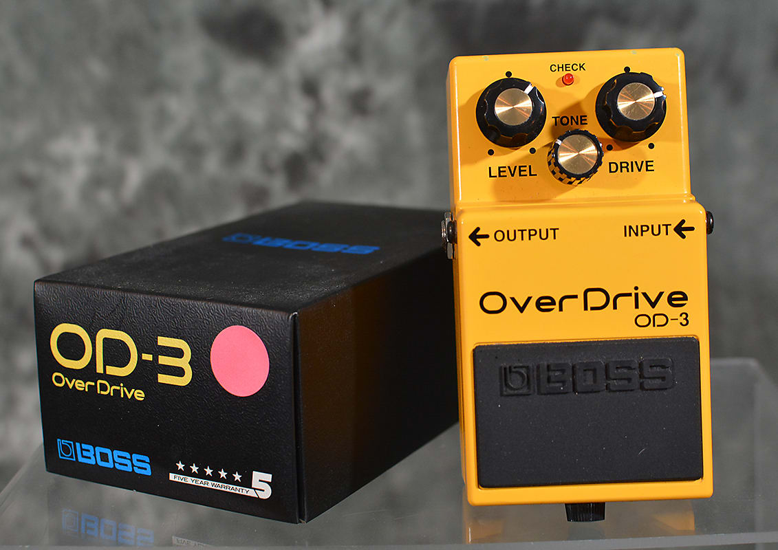 Boss OD-3 Overdrive Pedal