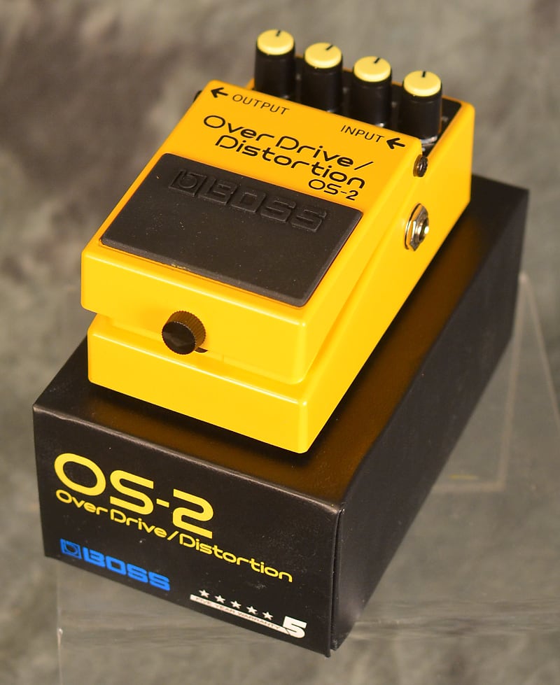 Boss OS-2 Overdrive / Distortion Pedal Combo