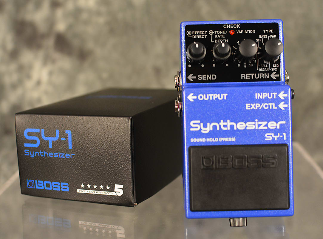 pedal for synthesizer Boss SY-1 Synthesizer Pedal – Mainstagemusic
