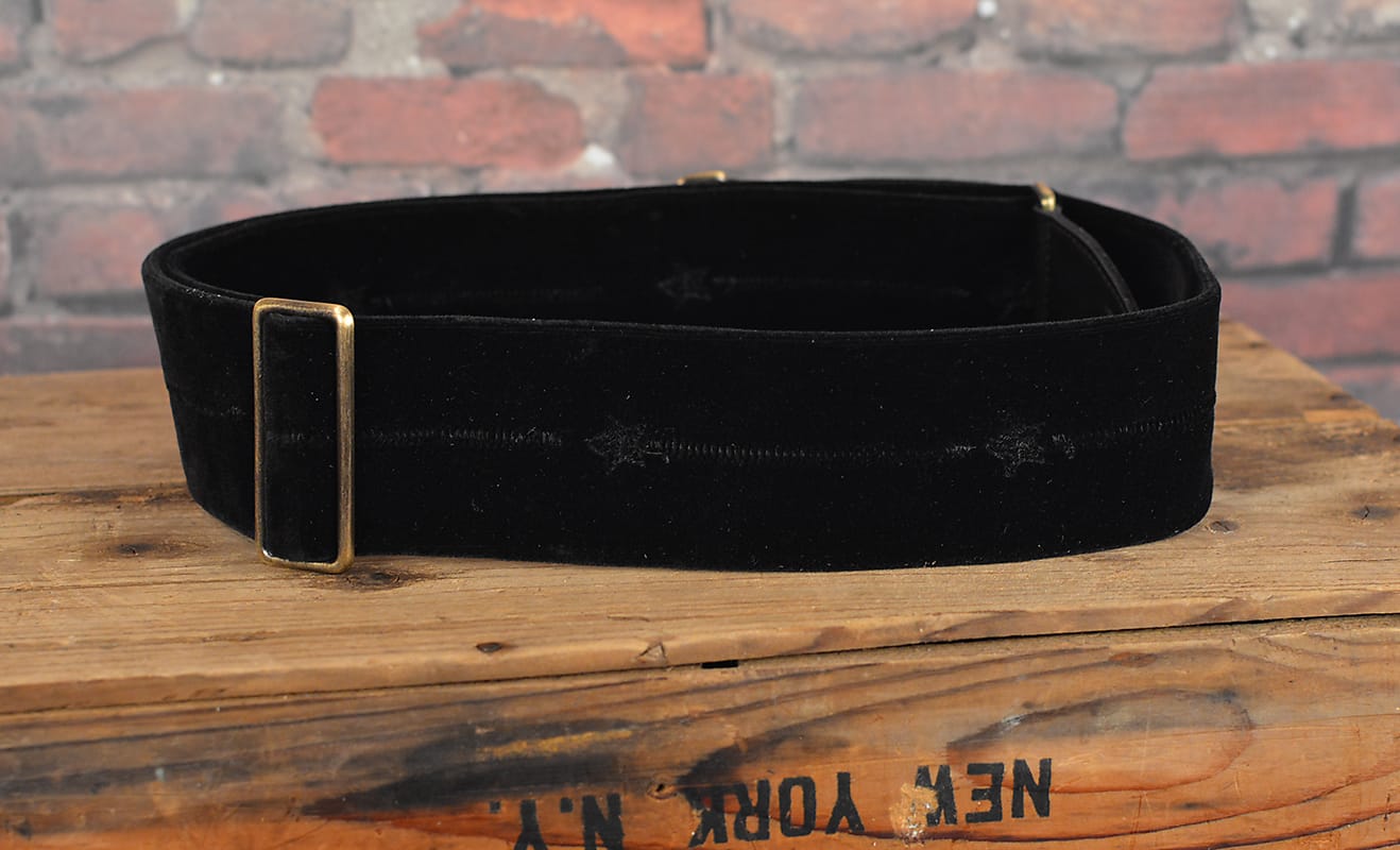 Right On Straps Special Collection Blackstar Black Premium Guitar Strap