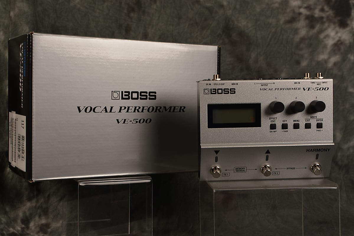 svag Isolere sorg Boss VE-500 Vocal Performer Effects Pedal Vocorder Harmony Reverb –  Mainstagemusic