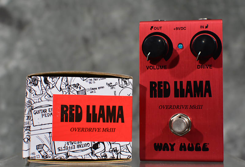 Way Huge WM23 Red Llama Overdrive Mkiii