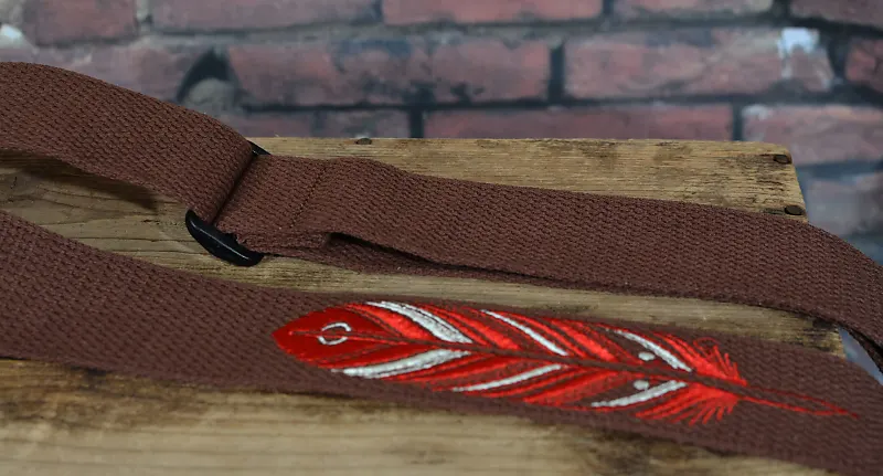 Henry Heller HDH-08 David Hale Feather Embroidery w/ Leather Ends