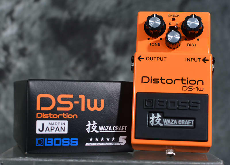 ds1 boss pedal Boss DS-1w Waza Craft Distortion