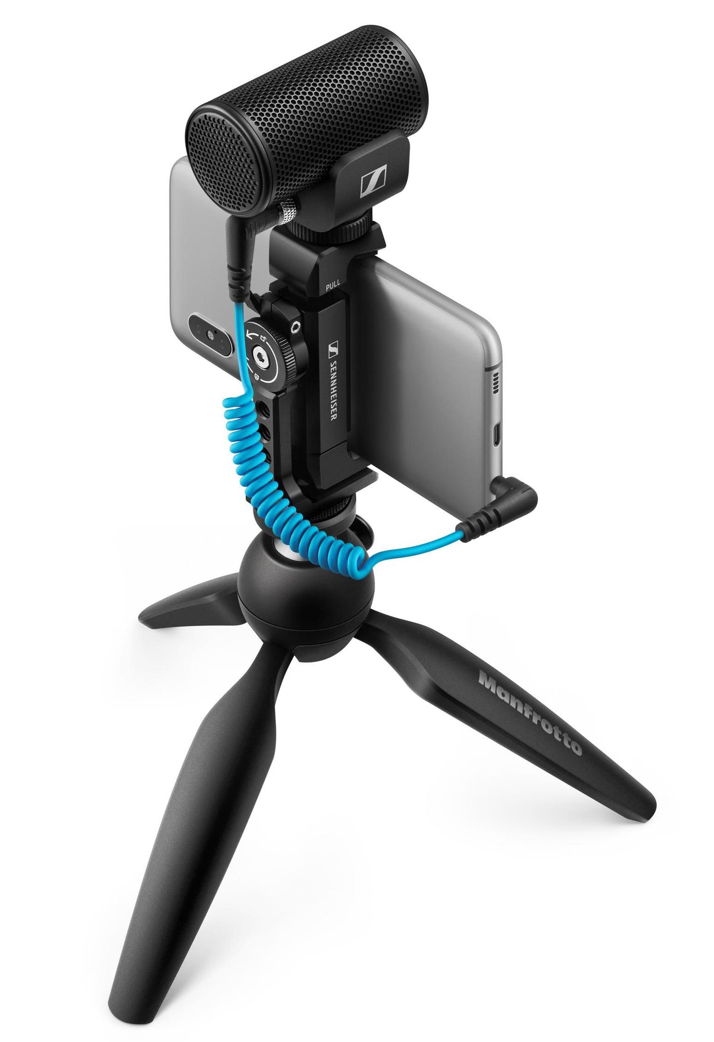 Sennheiser MKE 200 Mobile Kit Directional Microphone w Tripod and Clamp