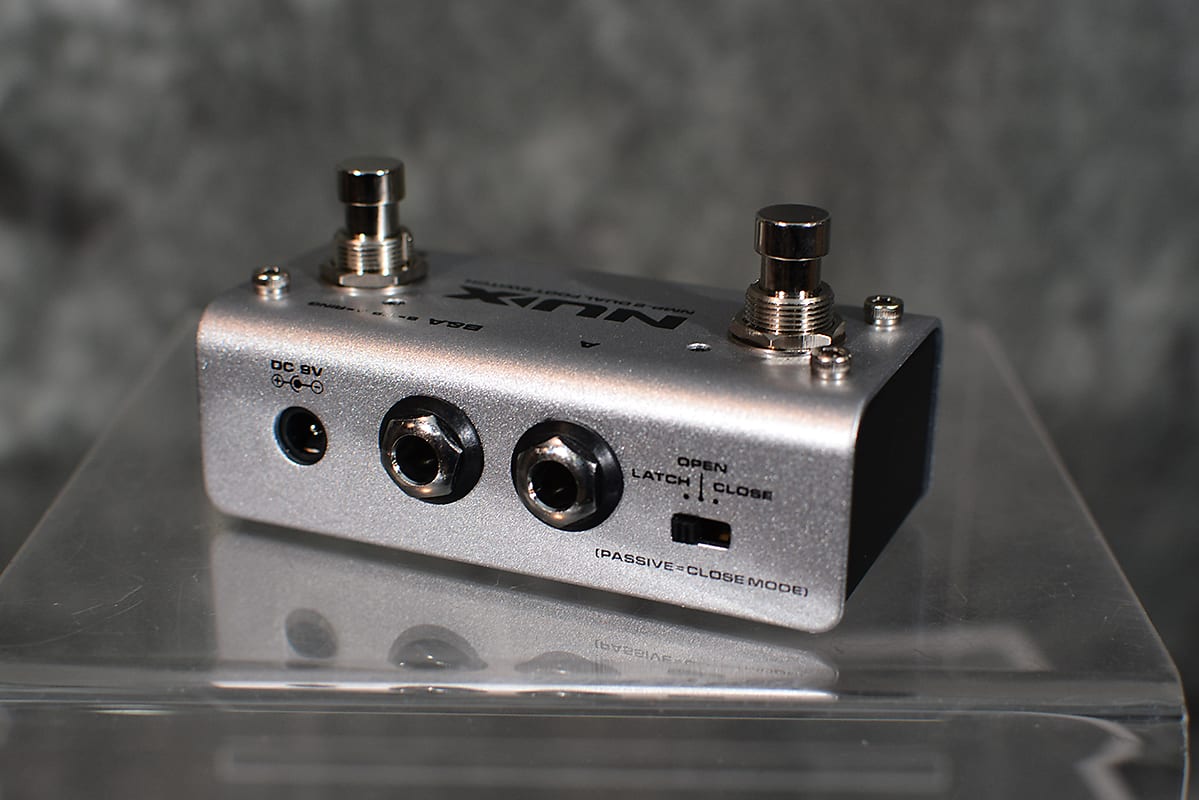 NuX NMP-2 Mini Dual Footswitch Latched or momentary for TAP control