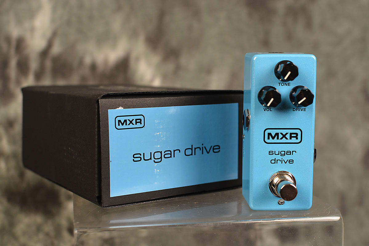 mxr overdrive pedal MXR M294 Sugar Drive Overdrive Pedal – Mainstagemusic