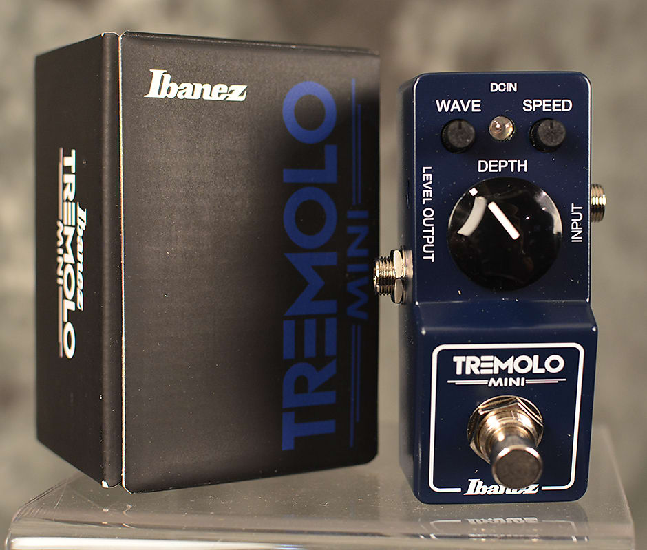 best mini tremolo pedal Ibanez TRmini Tremolo Mini Pedal