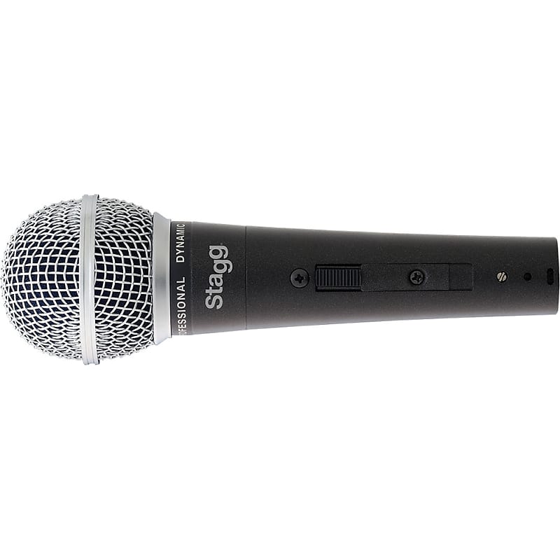 Stagg SDM50 Cardioid Dynamic Handheld Vocal Microphone w/ On-Off Switch