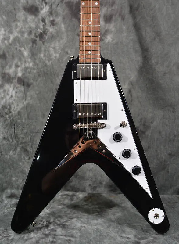 Epiphone Flying V Ebony w/ Factory Hardshell Case