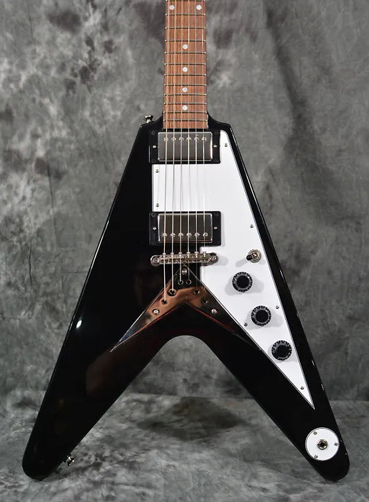 Epiphone Flying V Ebony w/ Factory Hardshell Case