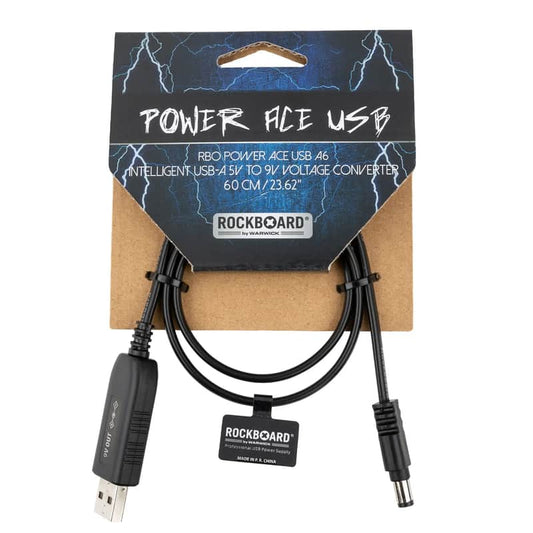 Rockboard Power 23.62in ACE USB A6 Intelligent USB 5V To 9V Voltage Converter