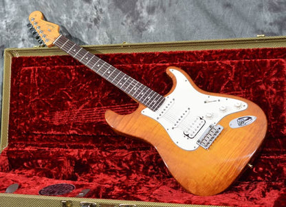 Fender Select 2012 HSS Stratocaster Figured Antique Burst