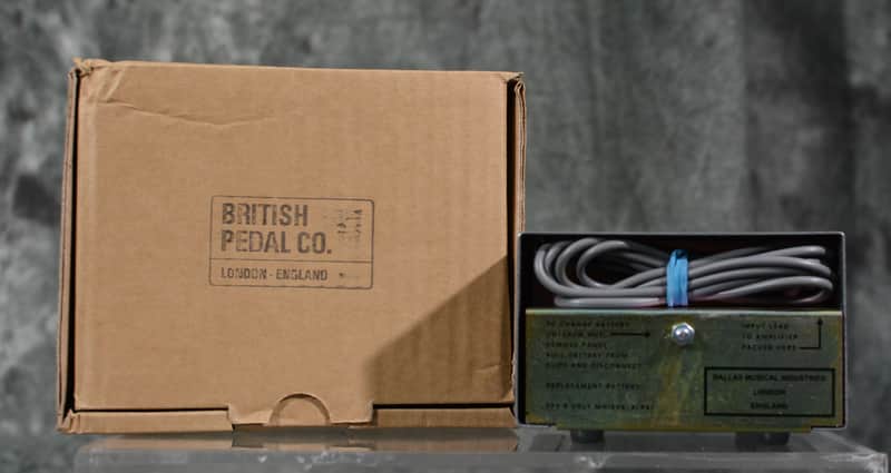 British Pedal Company Mullard Loaded Dallas Rangemaster
