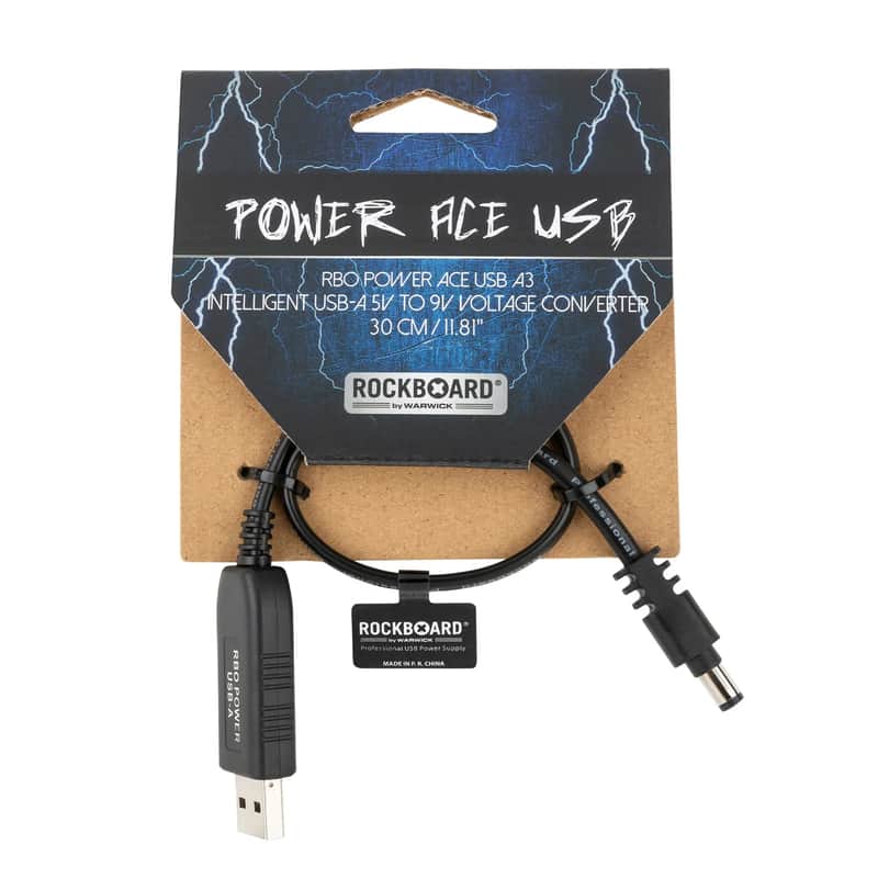 Rockboard Power 11.81in ACE USB A3 Intelligent USB 5V To 9V Voltage Converter