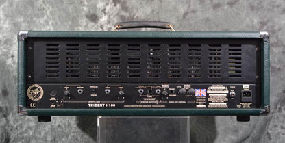 Trace Elliot Trident H100 100 watt 3 channel Tube Amp Head Vintage 90s w Factory Footswitch