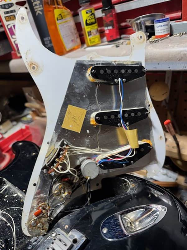 Fender American Standard Stratocaster Vintage 1987 E4 Black