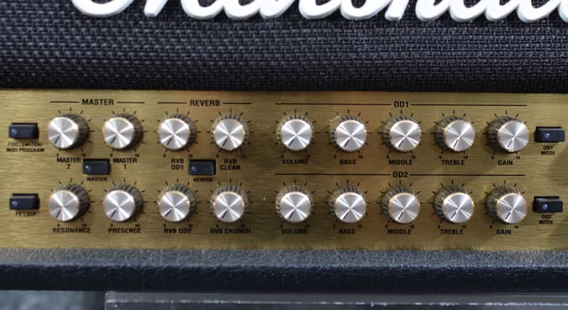 Marshall JVM410h 100 watt Tube 4 channel Guitar amp head w Factory Footswitch