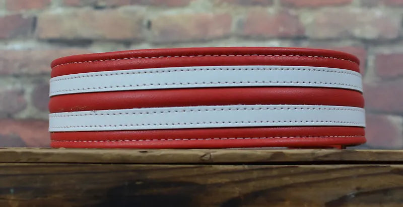 Franklin Hot Rod padded Instrument Strap Candy Apple Red