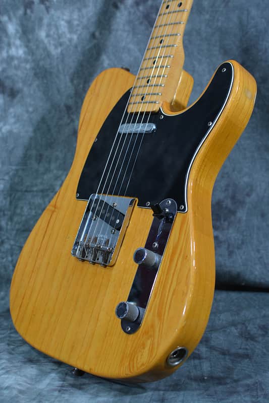 Fender Telecaster Vintage 1974 Natural (6.75 pounds) w Hardshell Case