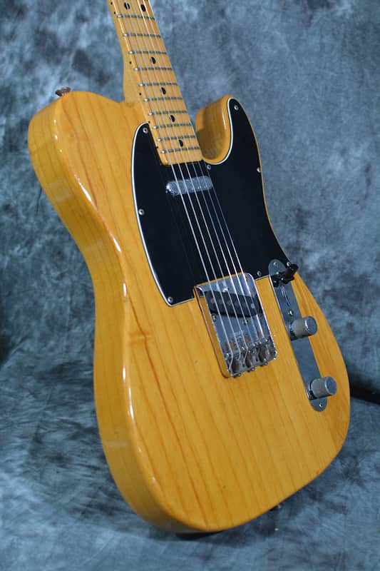 Fender Telecaster Vintage 1974 Natural (6.75 pounds) w Hardshell Case