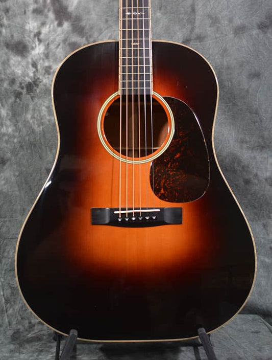 Huss & Dalton DS Custom 14 Fret Adirondack Red Spruce & Mahogany Dreadnought Acoustic Electric Sunburst