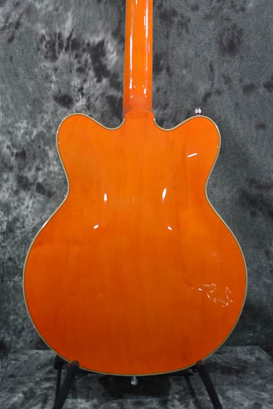 Gretsch G5622t Electromatic Center Block w Super Hilo Tron Pickups & Bigsby Orange w Deluxe Hardshell Case
