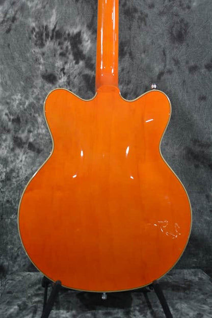Gretsch G5622t Electromatic Center Block w Super Hilo Tron Pickups & Bigsby Orange w Deluxe Hardshell Case
