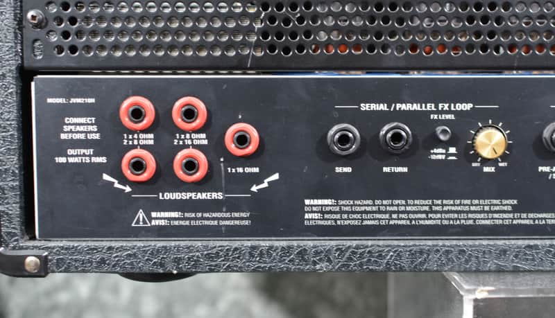 Marshall JVM210h 100 watt 2 channel guitar amp head