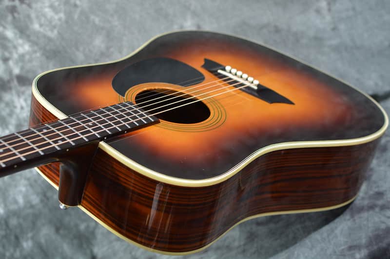 Takamine F-363 D Dreadnought Acoustic Lawsuit Era Vintage 1978 Tri