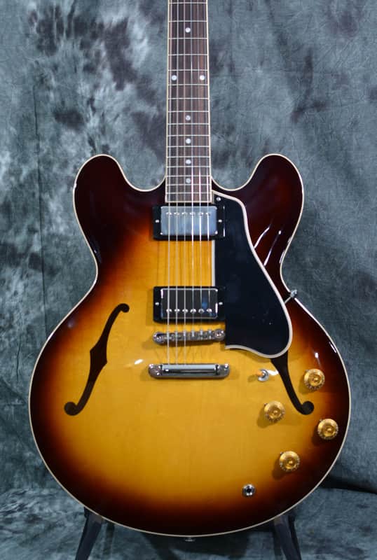 Gibson ES-335 50s' Semi-Hollow Body Vintage Tobacco Burst