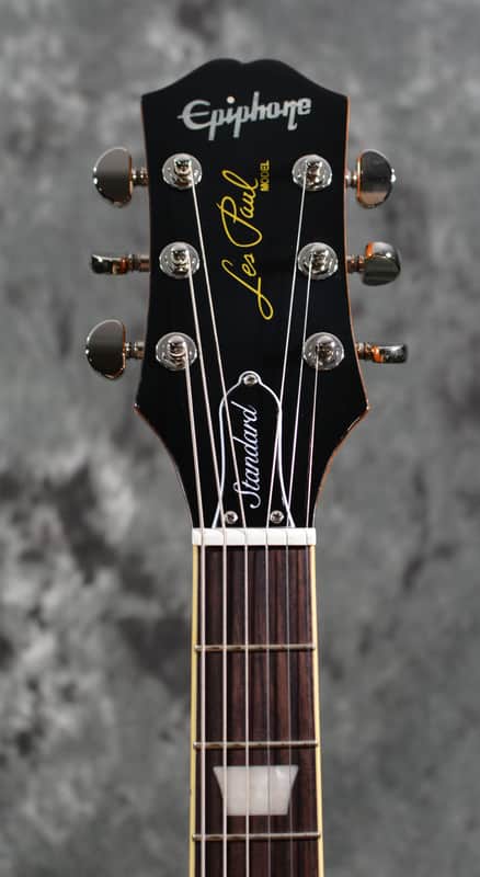 Epiphone Les Paul Standard 60s Ebony Brown Back