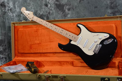 Fender Eric Clapton Signature USA Stratocaster 2011 Blackie w Tweed Hardshell Case