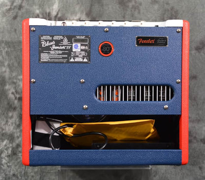 Fender 80TH Anniversary Blues Junior IV Tube Amplifier Red, White and Blue