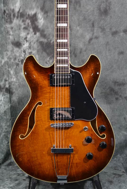 Ibanez AS7328 Artcore Semi-Hollow Baritone Tobacco Brown