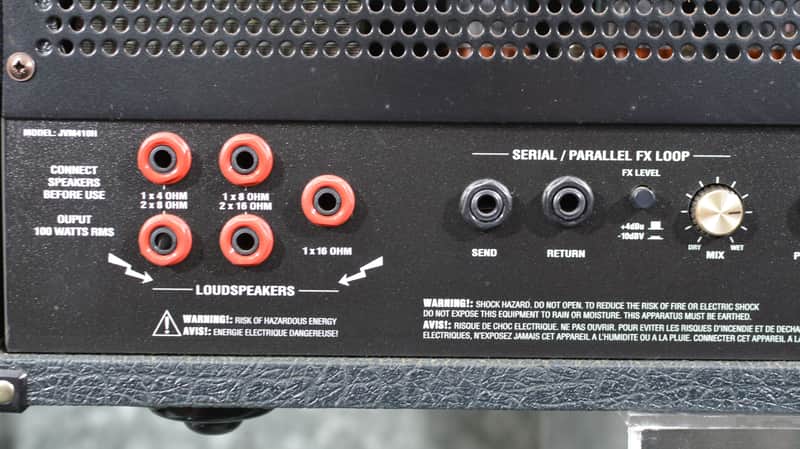 Marshall JVM410h 100 watt Tube 4 channel Guitar amp head w Factory Footswitch