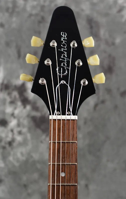 Epiphone Flying V Ebony w/ Factory Hardshell Case