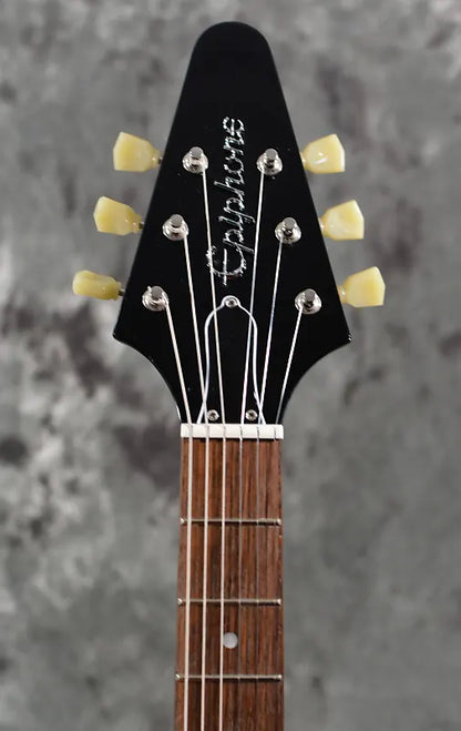 Epiphone Flying V Ebony w/ Factory Hardshell Case