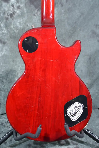 Epiphone Les Paul Standard Flametop Left Handed Vintage 90s Heavy Distressed Custom Relic Sunburst